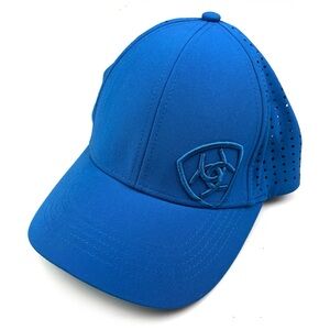 Like New Ariat Royal Blue UV Adjustable Tri Factor Cap Unisex